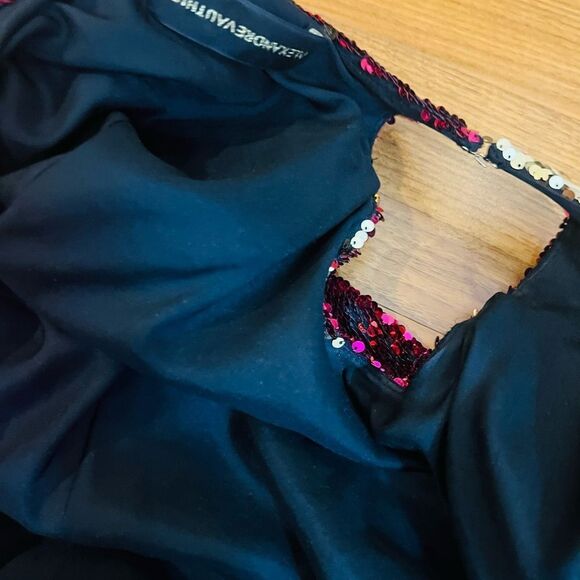 Alexandre Vauthier Sequin Pink and Gold Dress NWOT - Picture 9 of 13